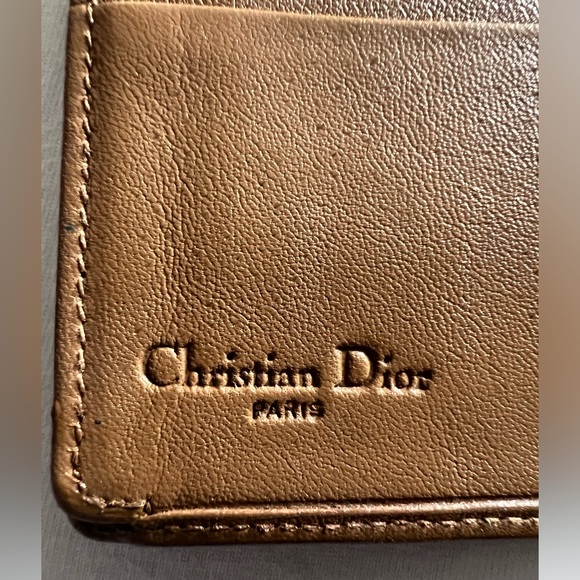 (Sold) Authentic Dior Vintage Honeycomb Monogram Long Wallet - Picture 4 of 4